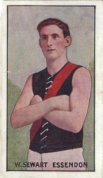 1906-07 Sniders & Abrahams Australian Footballers - Victorian League Players Series C #NNO Bill Sewart Front